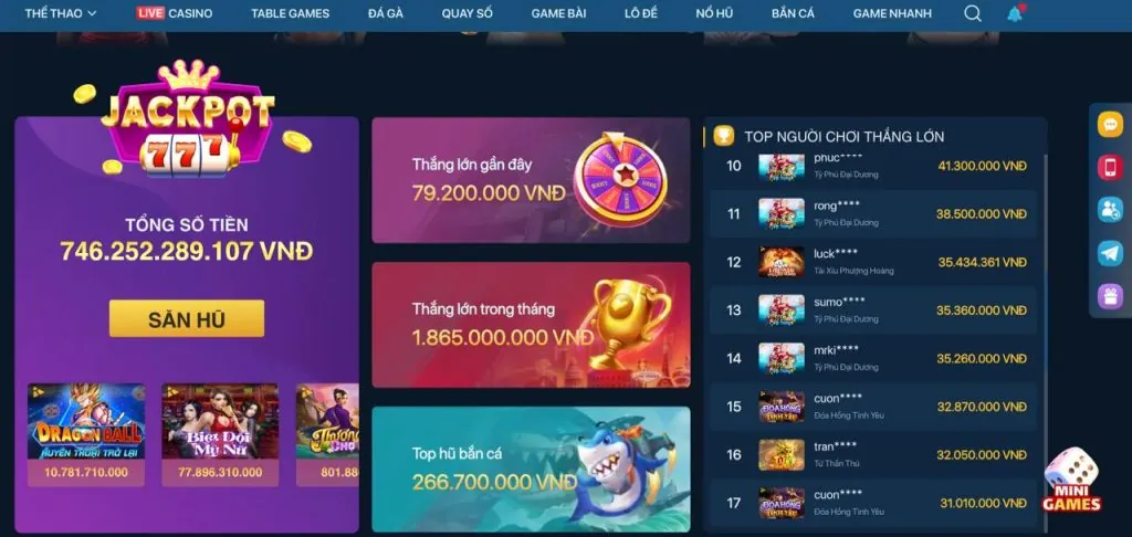 Kho game bắn cá đa dạng ve88